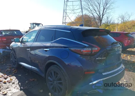 2024 Nissan Murano Platinum Intelligent Awd from USA, damaged, VIN 5N1AZ2DS5RC117436